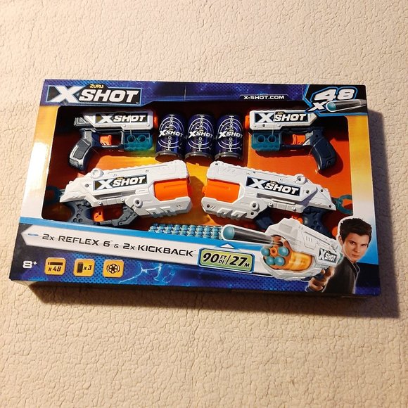 Zuru Xshot, foam dart blaster, shoots 90ft x 27M, brand new - Picture 1 of 3
